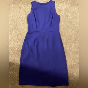 J.Crew royal blue sheath dress, Size 2